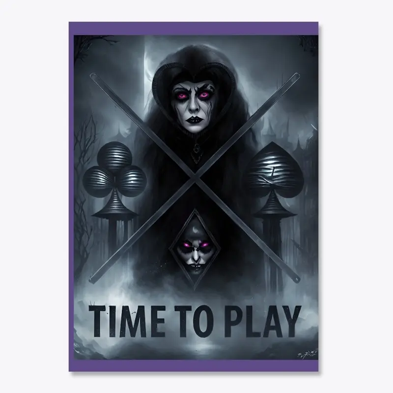 Poker sticker Haunted 